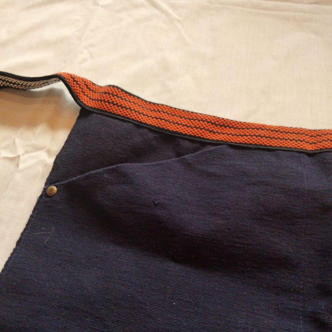  peak 前掛けネイビー