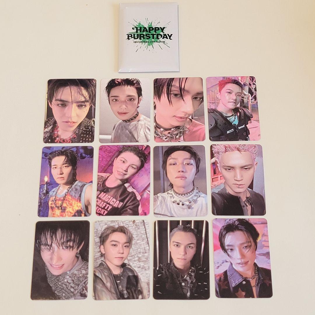 SEVENTEEN HAPPY BURSTDAY サノク トレカセット 公式品