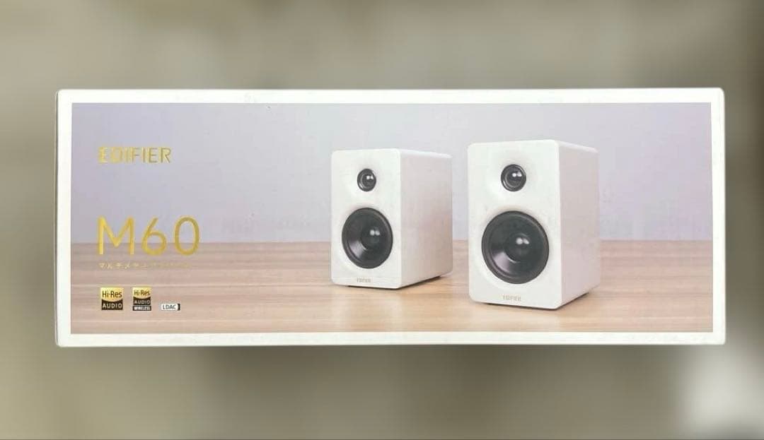 511203 Edifier M60 マルチメディアスピーカー　白