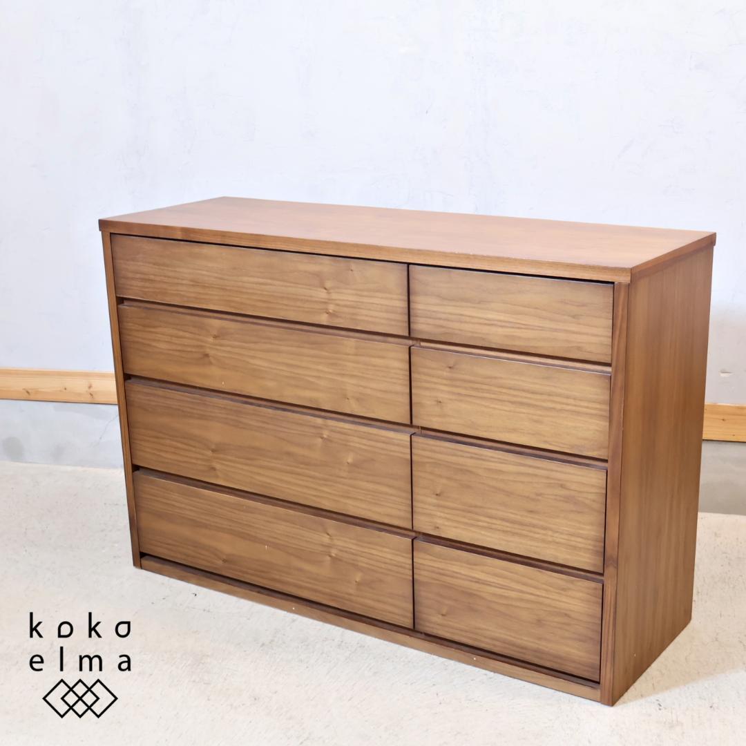 りん様　IDC OTSUKA イナフ 4段チェスト ウォールナット ワイド