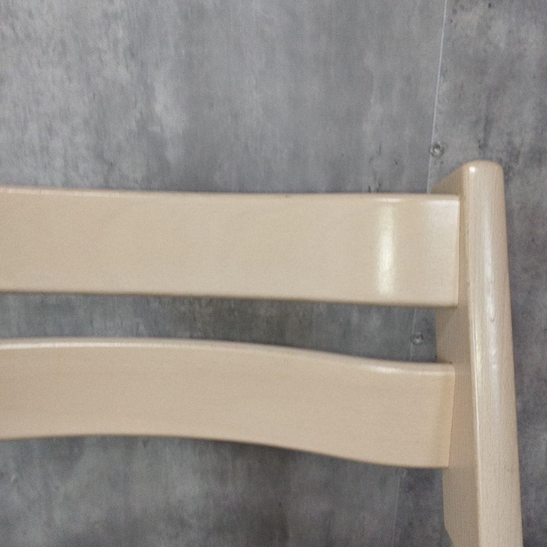 極美品　STOKKE　トリップトラップ　シリアル5　ストッケ　ホワイトウォッシュ