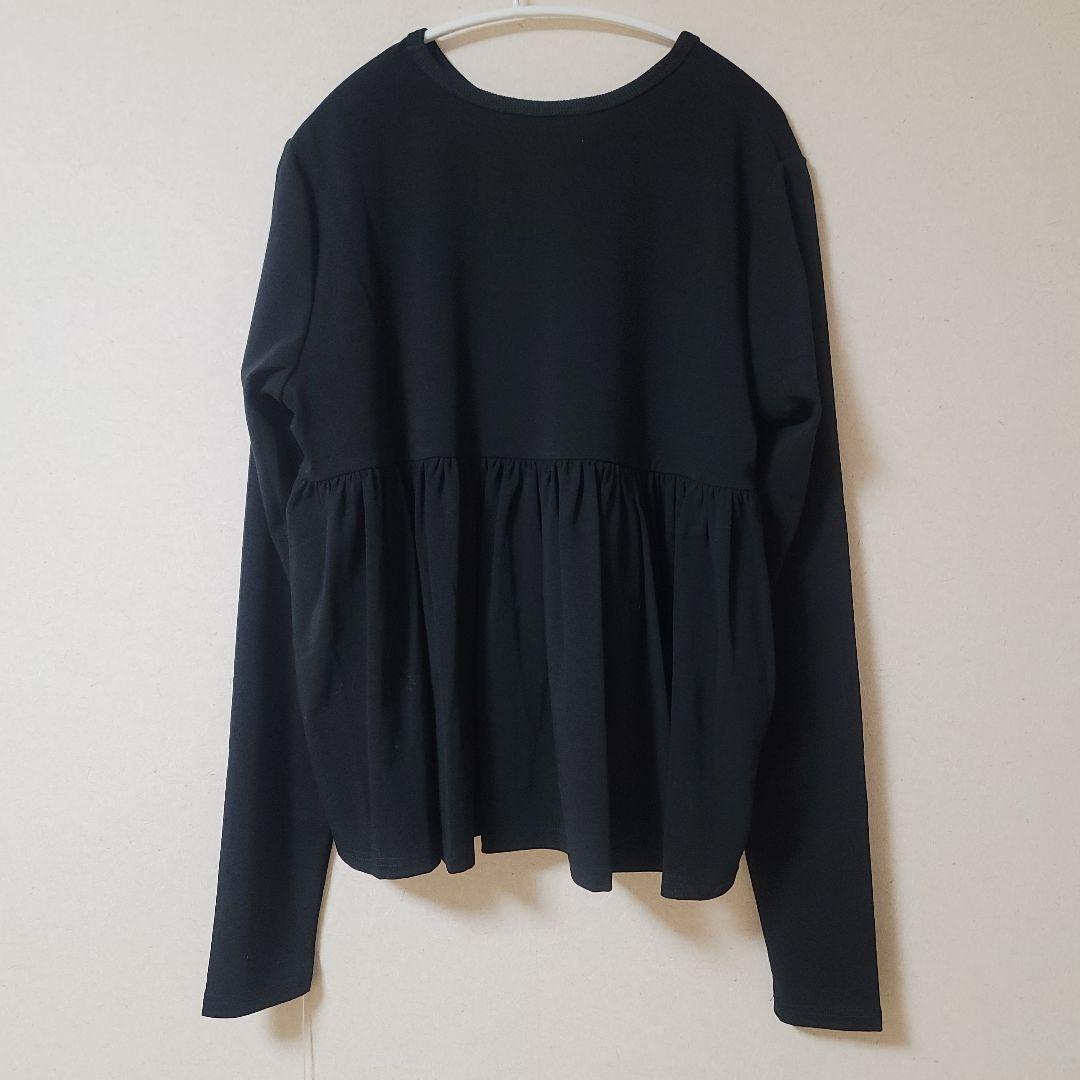 お値下げしました‼️シャンドゥラローズ×シアン バックギャザーロゴT