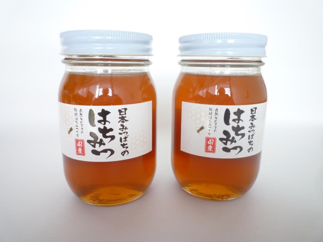 安心の日本みつばち　芳醇糖度81%優良品 非加熱　春はちみつ1,100g