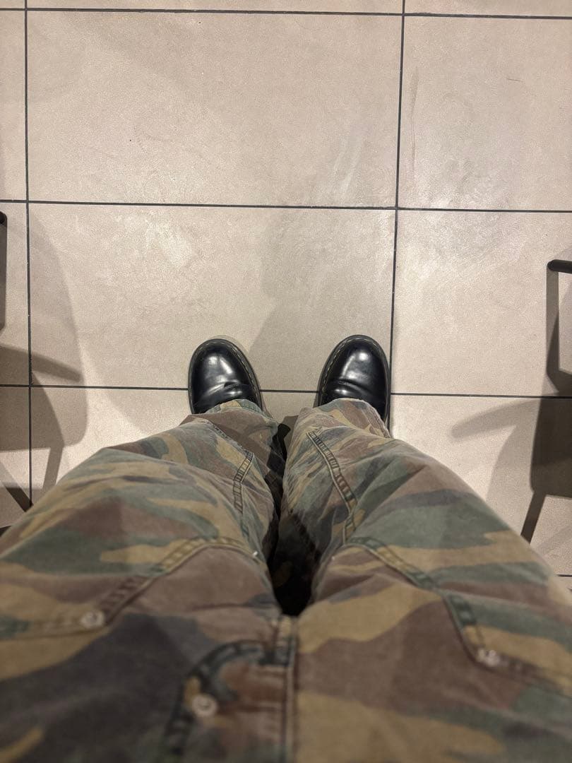 Dickies × FUTURE ARCHIVE ダブルニーワークパンツ カモ