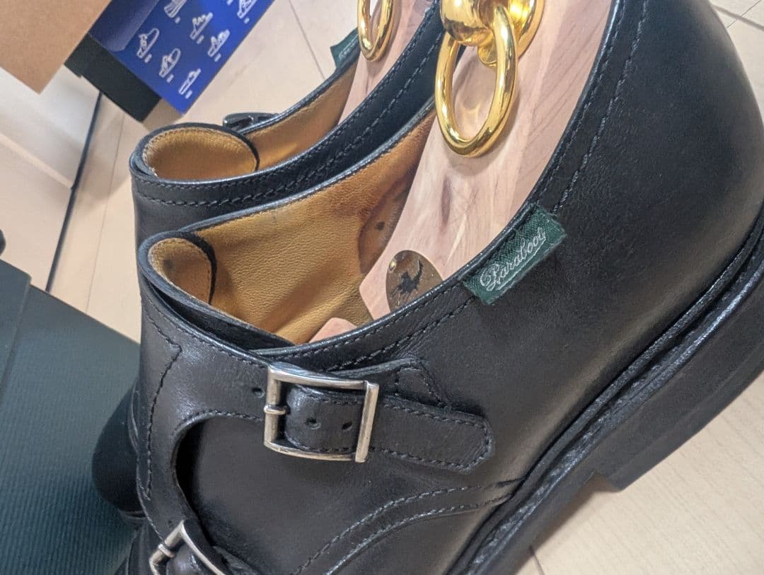 パラブーツ　POE ブラック　8