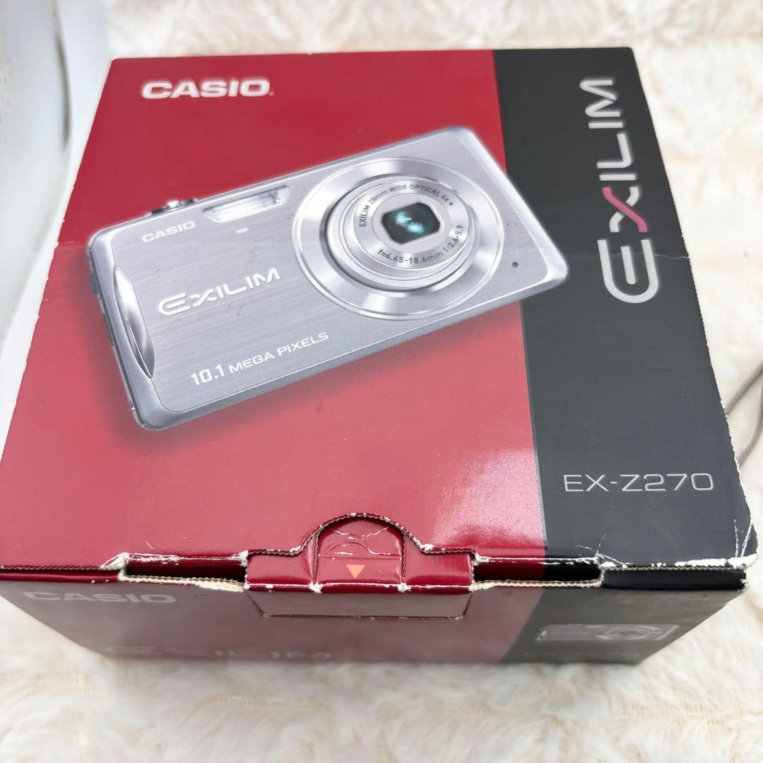 動作確認済み 美品 CASIO EXILIM EX-Z270 ゴールド