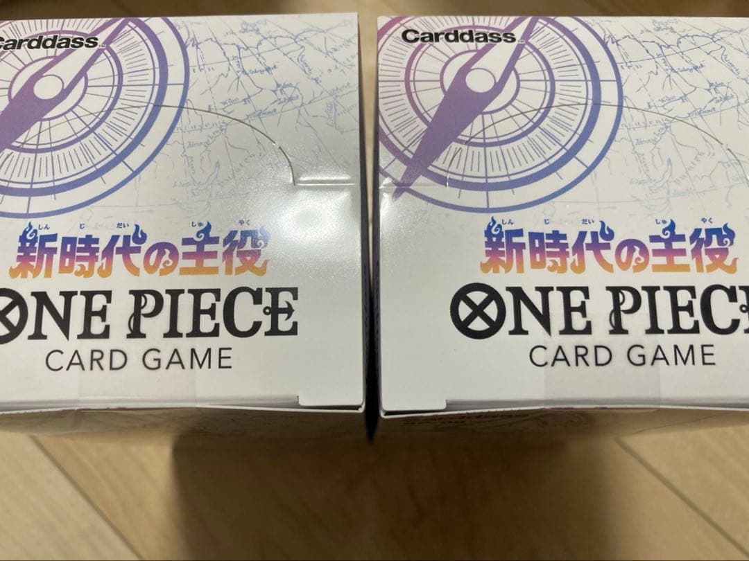 ワンピースカードゲーム 新時代の主役 2BOX テープ付き