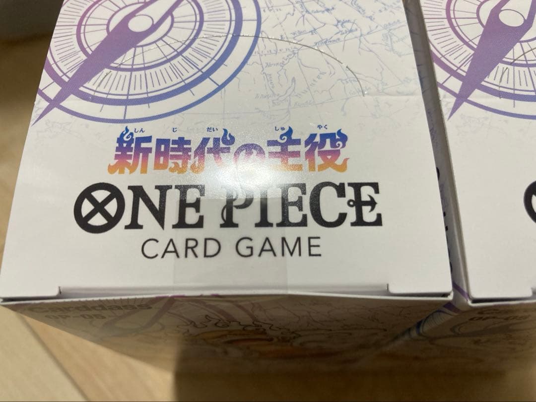 ワンピースカードゲーム 新時代の主役 2BOX テープ付き