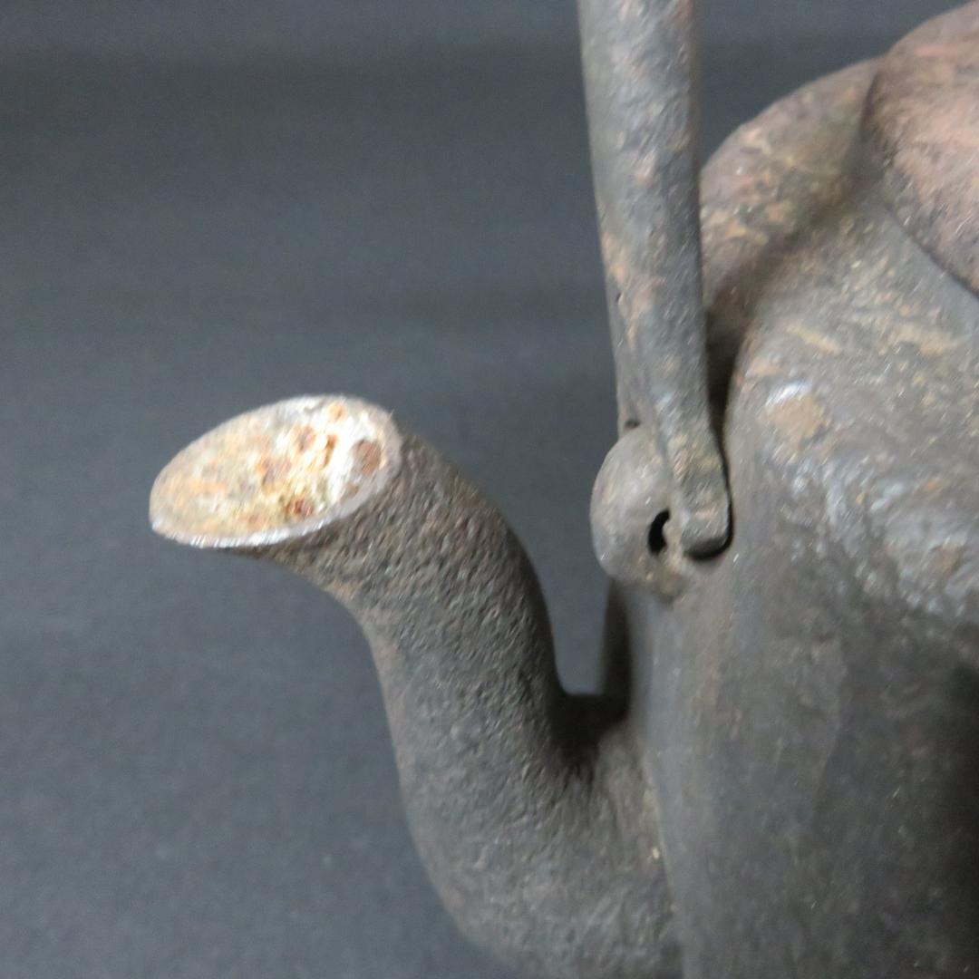 鉄瓶 錆 南部 斎藤造 天祐堂 茶道具 囲炉裏 炉端 鉄分補給 暮らし