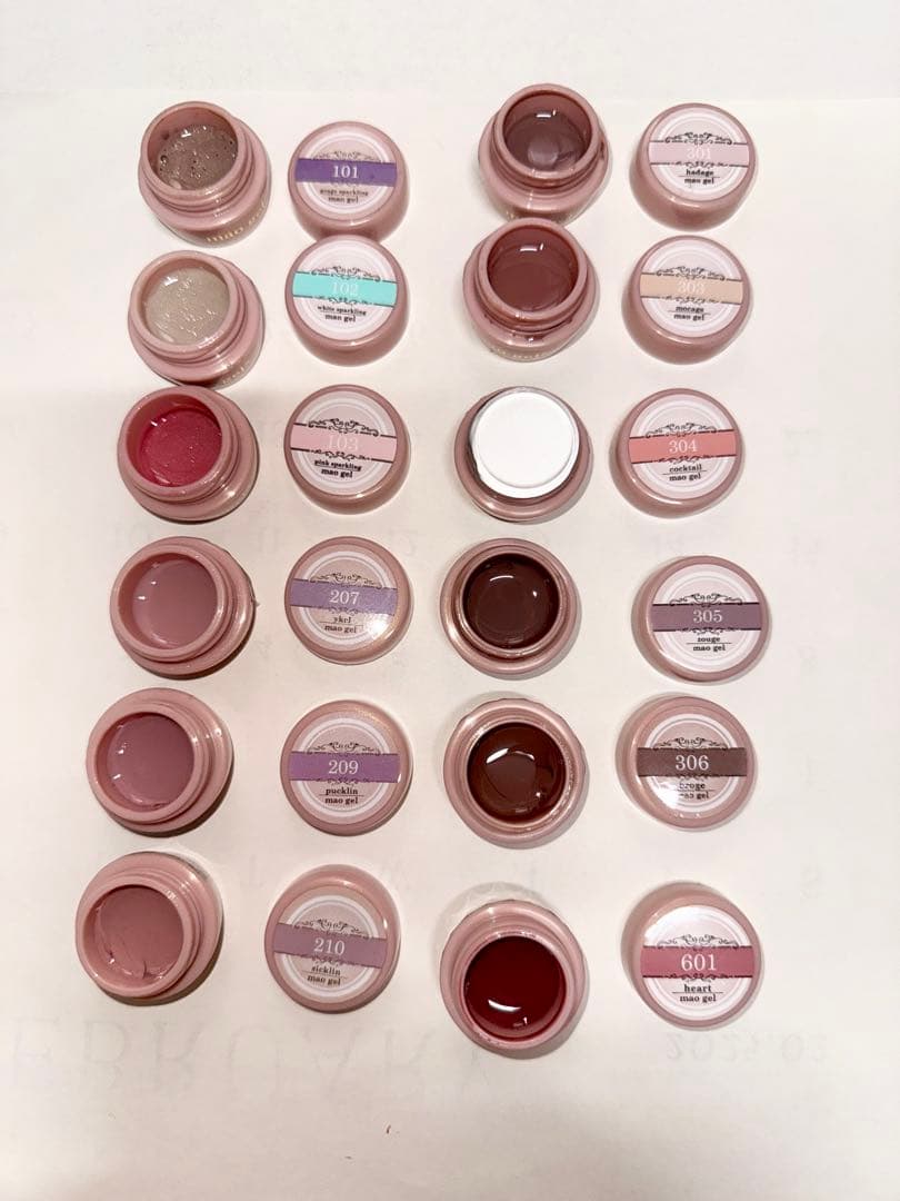 韓*】様 【お値下げ中！】mao gel ジェルネイルセット 26色 マオジェル