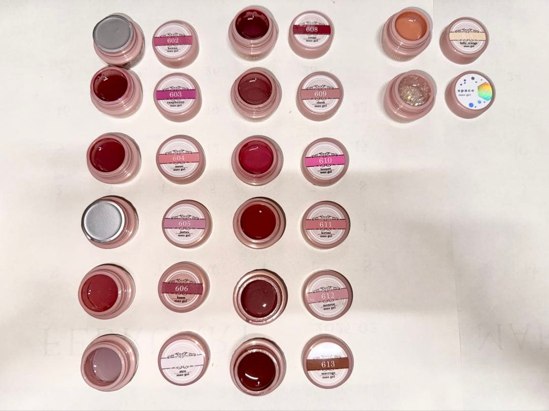 韓*】様 【お値下げ中！】mao gel ジェルネイルセット 26色 マオジェル