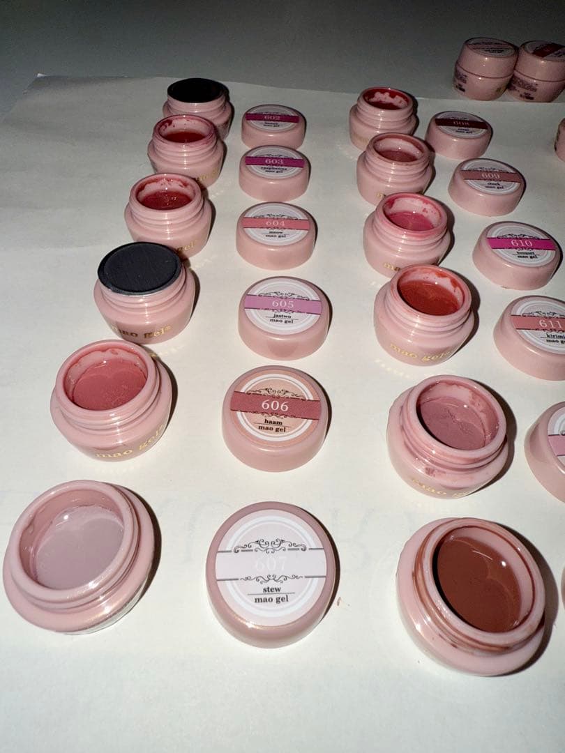 韓*】様 【お値下げ中！】mao gel ジェルネイルセット 26色 マオジェル