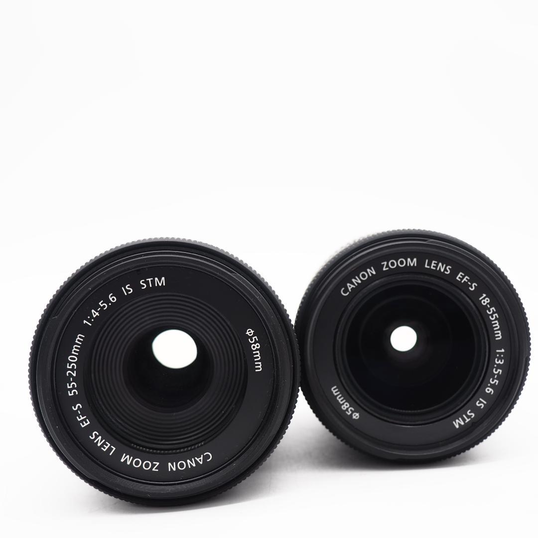 【ショット数1632回！】Canon EOS Kiss X8i ダブルレンズ