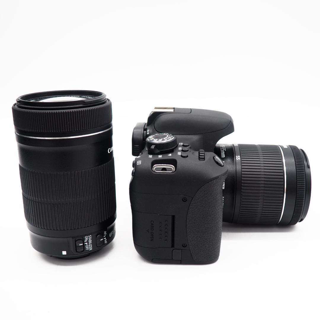 【ショット数1632回！】Canon EOS Kiss X8i ダブルレンズ