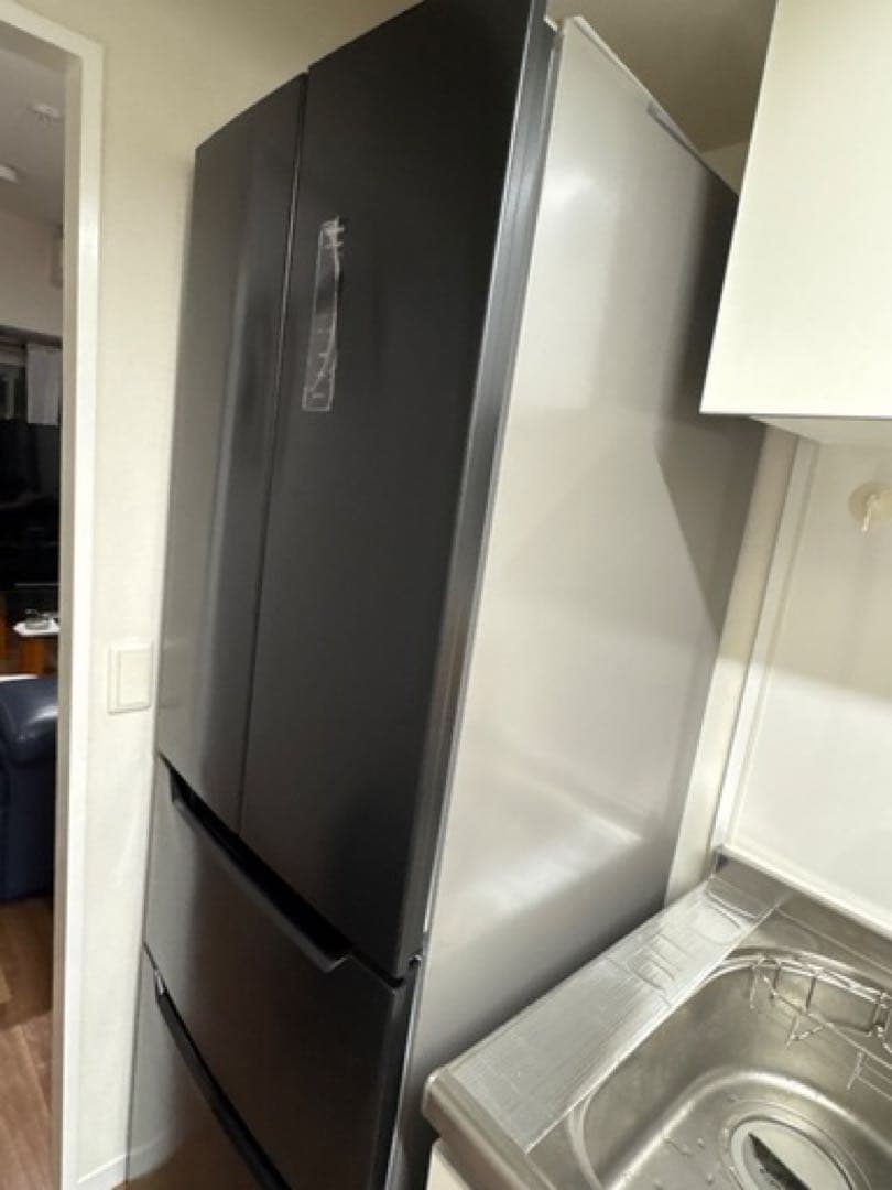 冷蔵庫 IRSN-32B 320L ブラックシルバー