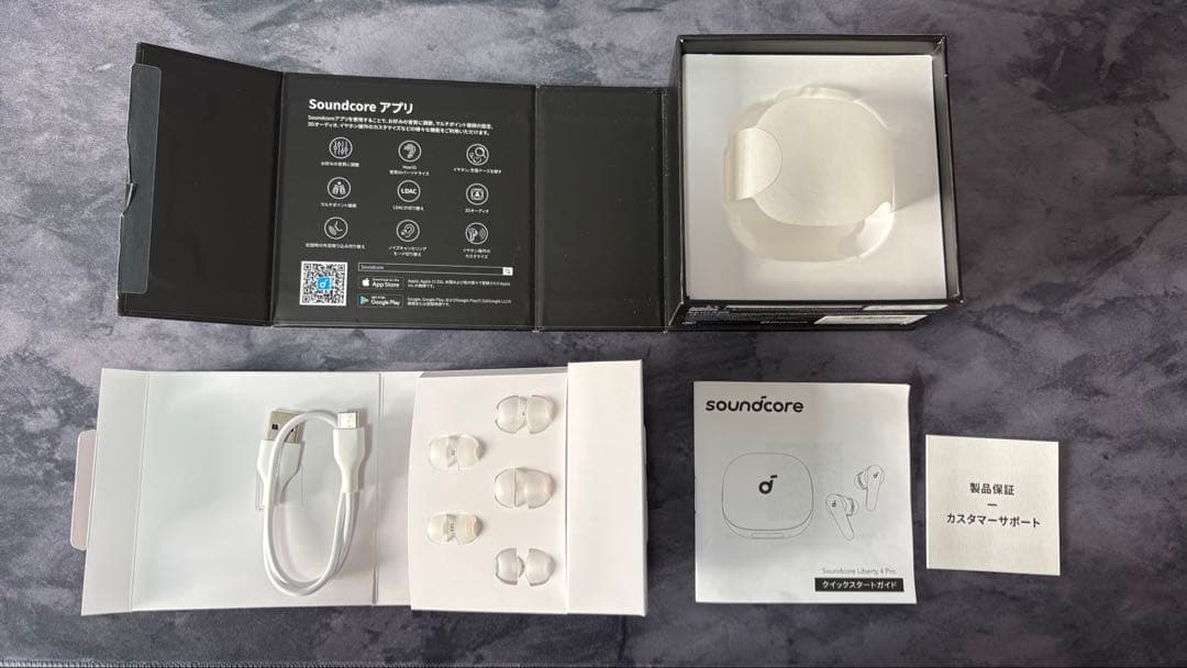 【美品 動作品】Soundcore Liberty4Pro(ケース付)