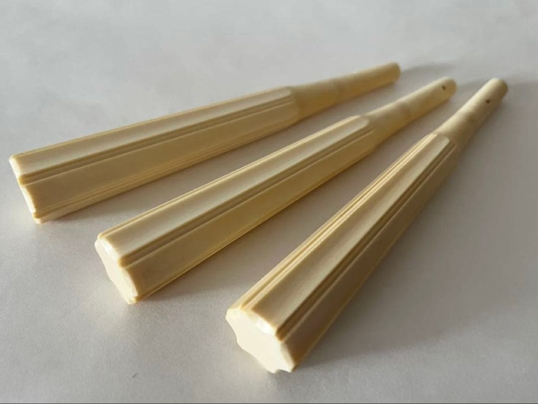 地唄民謡三味線用糸巻　宇柄面取