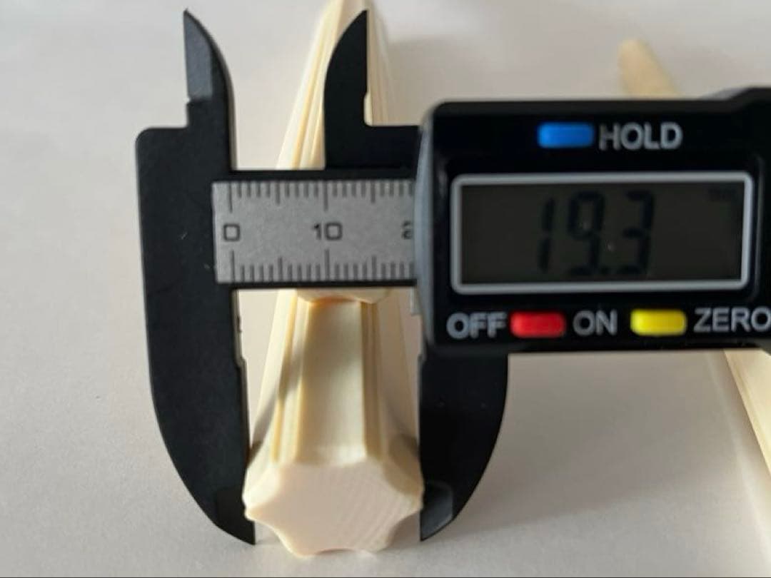 地唄民謡三味線用糸巻　宇柄面取