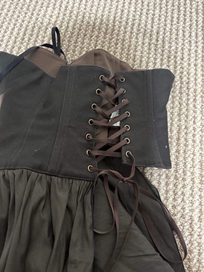 sheglit レザーコルセット