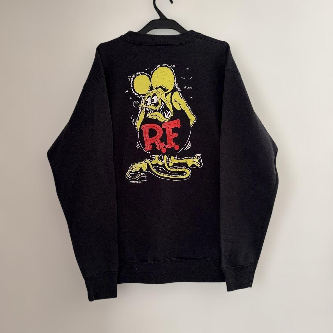 ポ*コ様 90s TULTEX usa製 RATFINK sweat！！希少BL