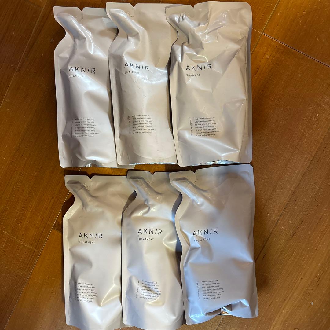 AKNIR シャンプー トリートメント 3セット