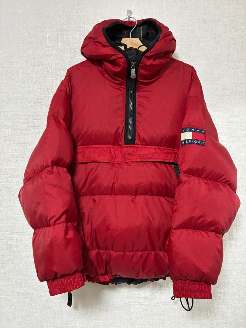 90s   ダウンジャケット　ハーフジップ