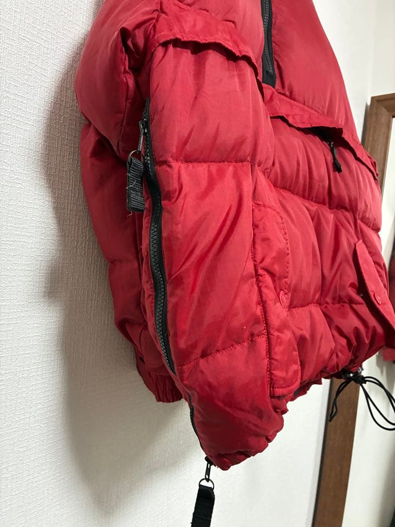 90s   ダウンジャケット　ハーフジップ