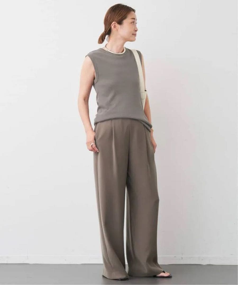 【新品未使用】Deuxieme Classe イージーワイドパンツ 36