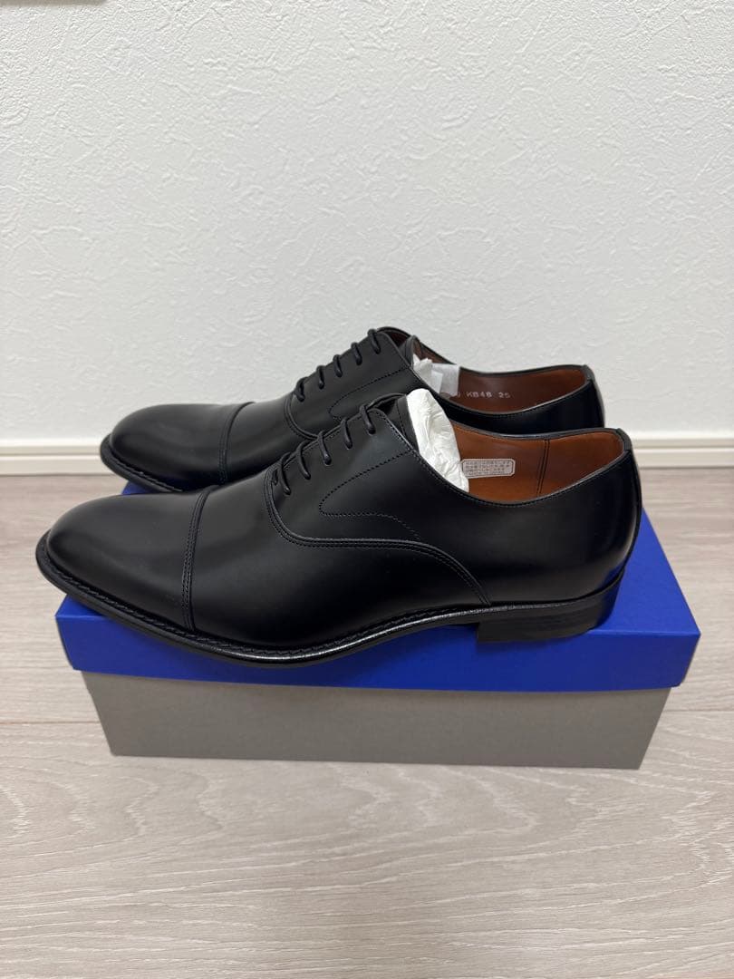 【未使用】KENFORD KB48 AJ ストレートチップ 黒 25cm 日本製