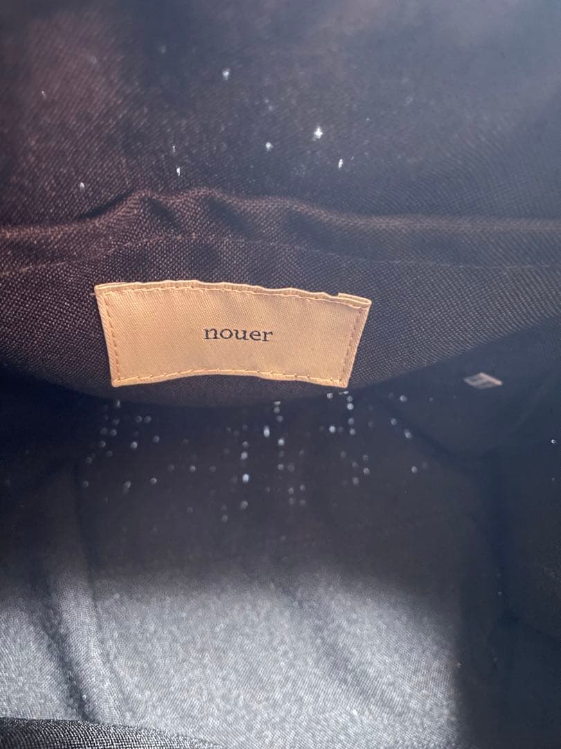 ⭐︎新品未使用⭐︎nouer ショルダーかごバッグ black