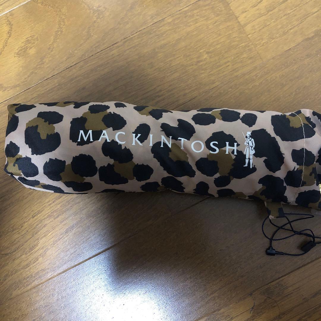 新品未使用品 MACKINTOSH マッキントッシュ 折りたたみ傘 レオパード