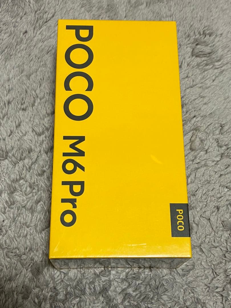 【新品未開封品】POCO M6 PRO 8GB 256GB Black