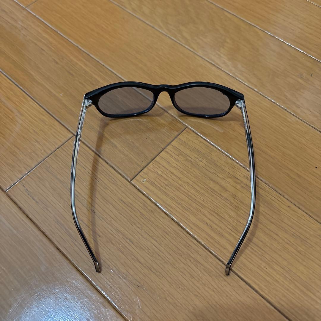o*!様 STUSSY EYEGEAR サングラス コンビフレーム ライトグレー