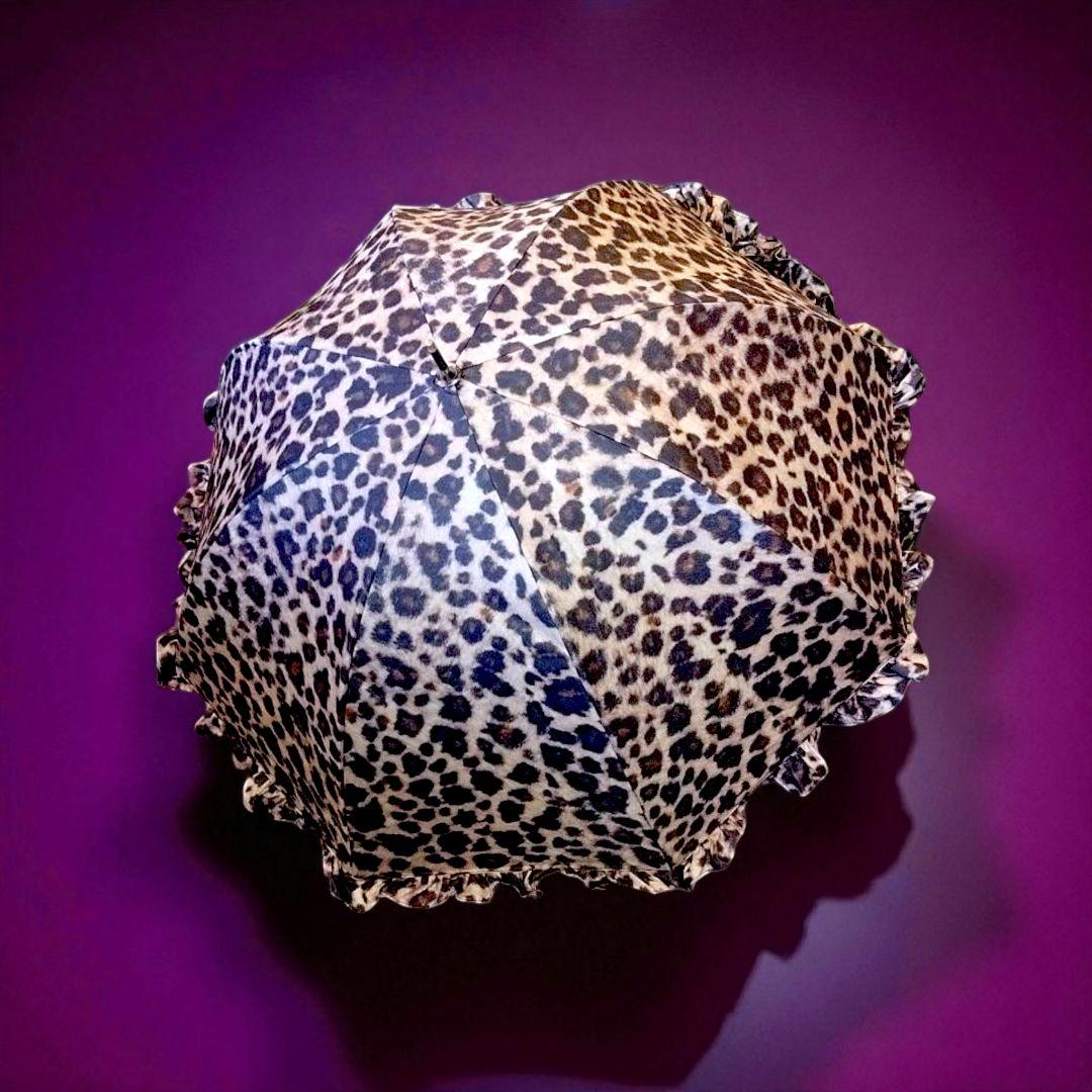 ♥新品未使用！Think Bee!晴雨兼用傘（レオパード柄）