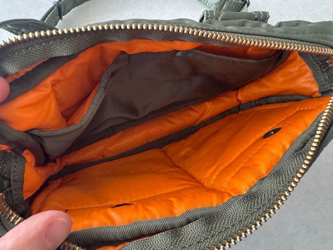 PORTER タンカー ショルダーバッグ オリーブ色