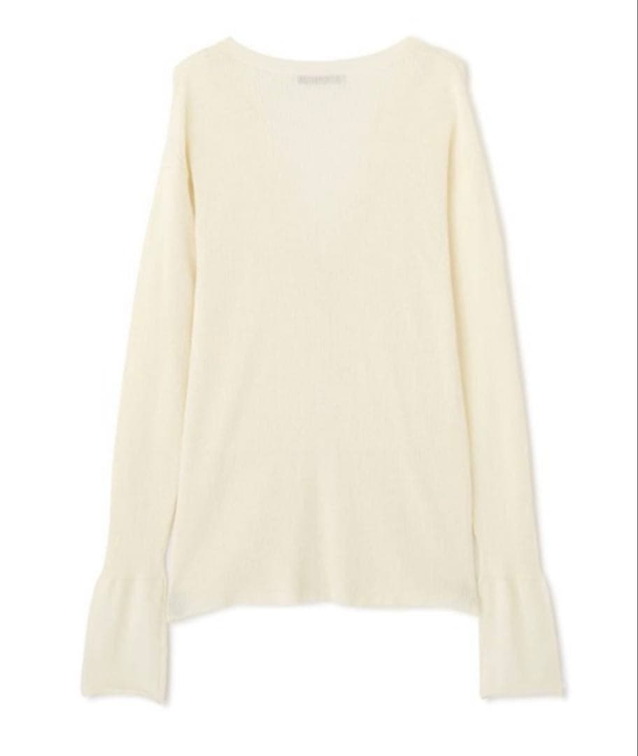 ETRE TOKYO シアーリブニットカーディガン