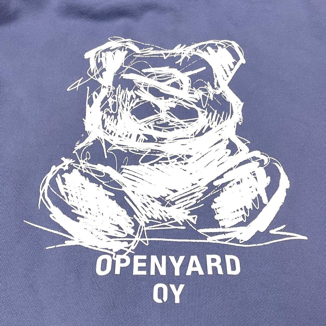 【美品】 OY テディベア ZIPパーカー Y2K 韓国 XL ブルーパープル