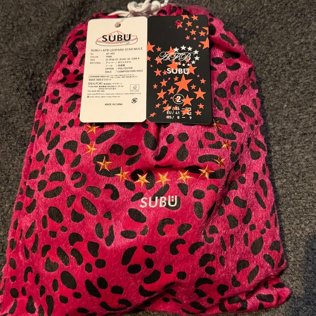 Subu afb 店舗限定　新品未使用 Dot size 2 レオパード
