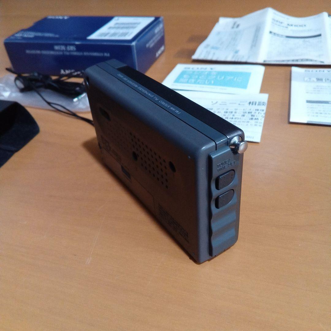 SONY SRF-M100 ポータブルラジオ 美品 元箱 付属品付 受信OK