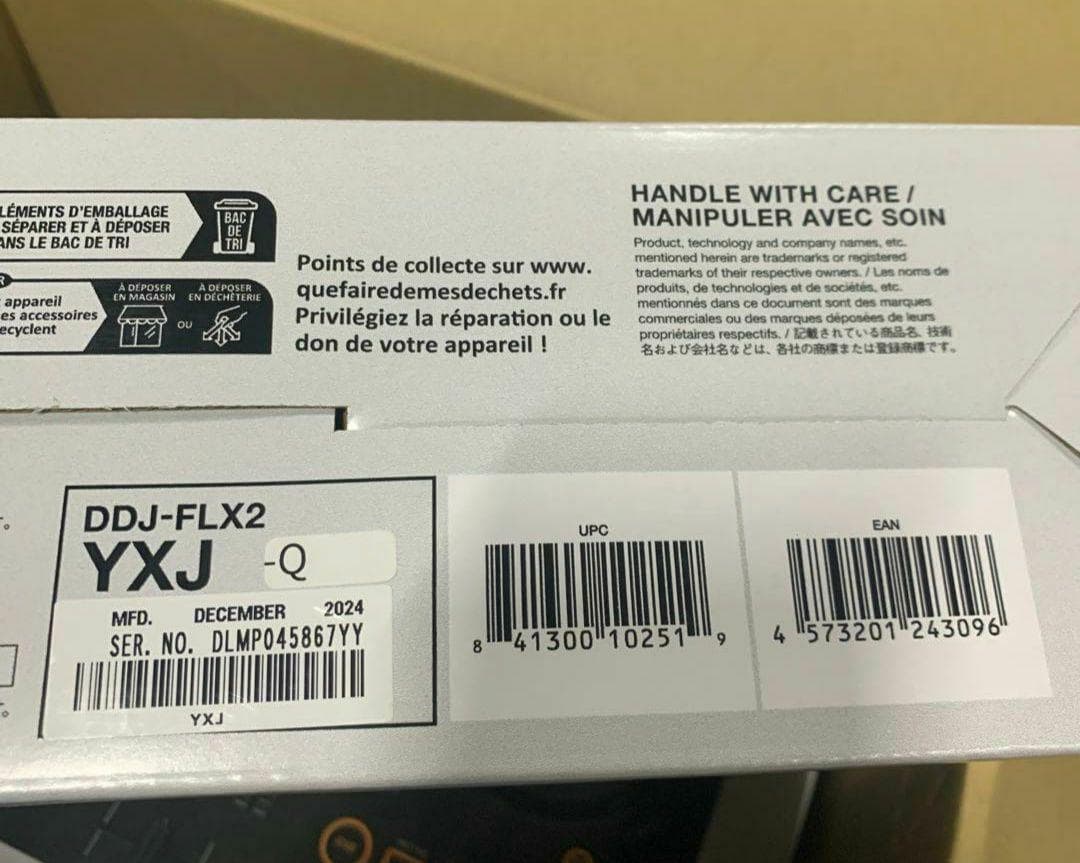 Pioneer DJ DDJ-FLX2 コントローラー