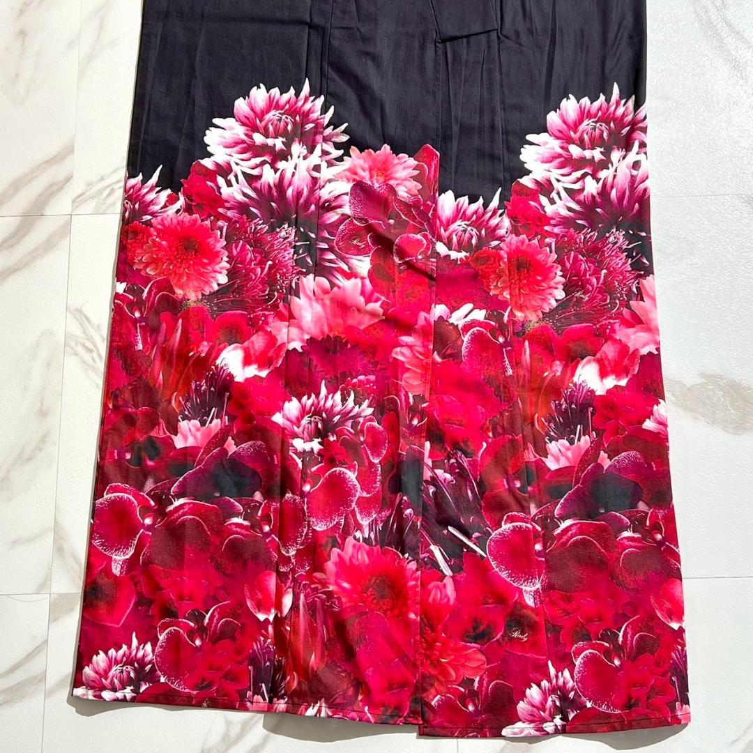 2018　未使用　Rady リゾフラ リゾートフラワー　浴衣　帯セット　ブラック