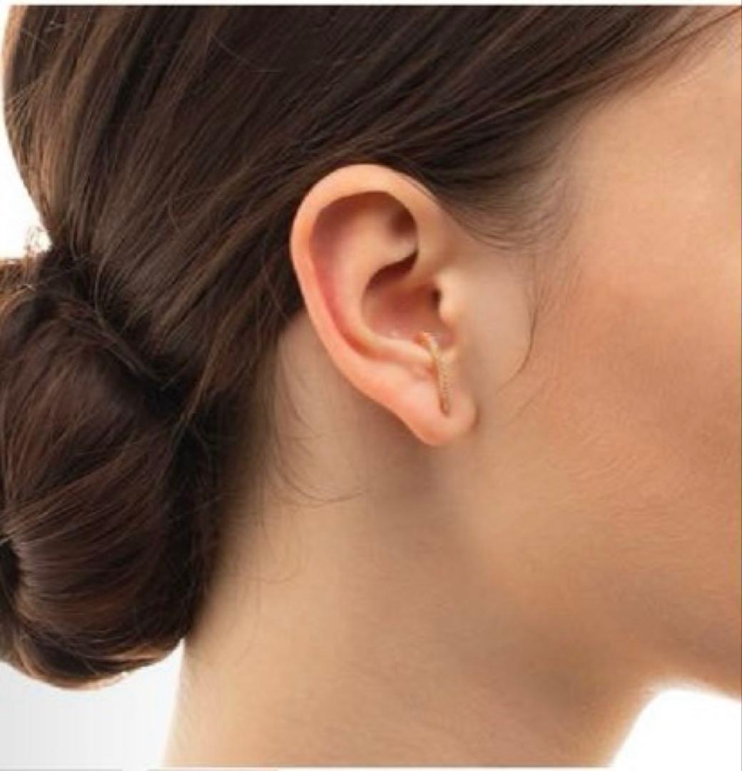 Hirotaka Gossamer ダイヤモンド インナーフック ピアスMサイズ