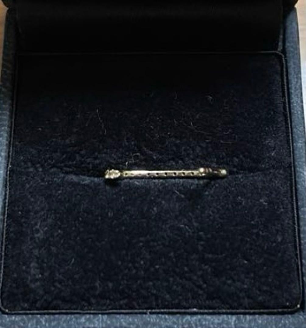 Hirotaka Gossamer ダイヤモンド インナーフック ピアスMサイズ