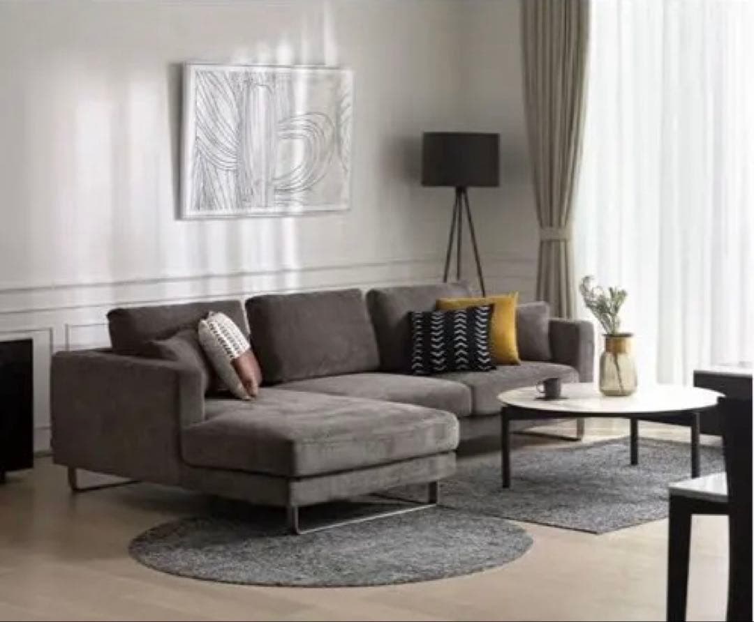 AI　ARMONIA L字ソファ ①（※②とセット販売)