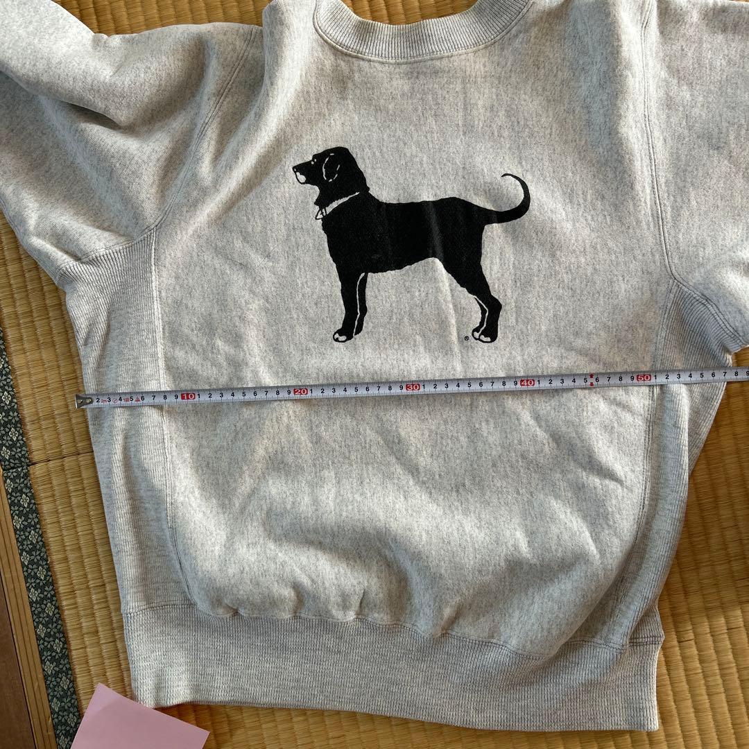 90sUSA製The Black Dog リバースウィーブスウェット Lサイズ