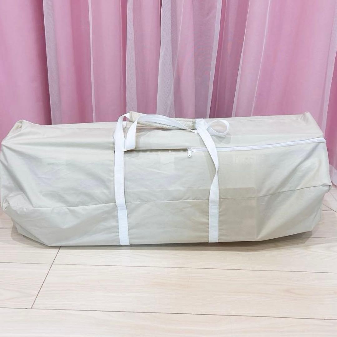 2025年購入✨️美品アップリカ ココネルエアーAB ベビーベッド ホワイトグレー