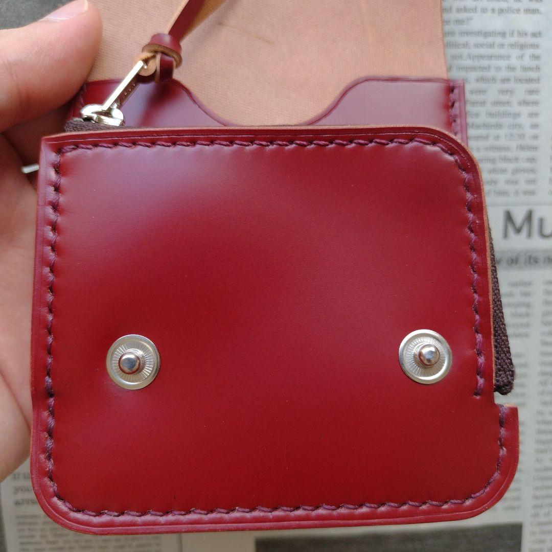 やや訳あり　総コードバン　ショートトラッカー　ウォレット