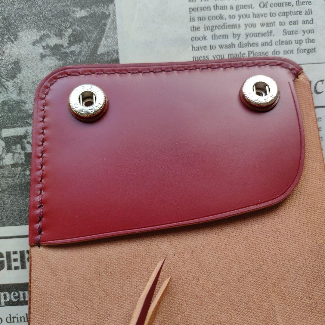 やや訳あり　総コードバン　ショートトラッカー　ウォレット