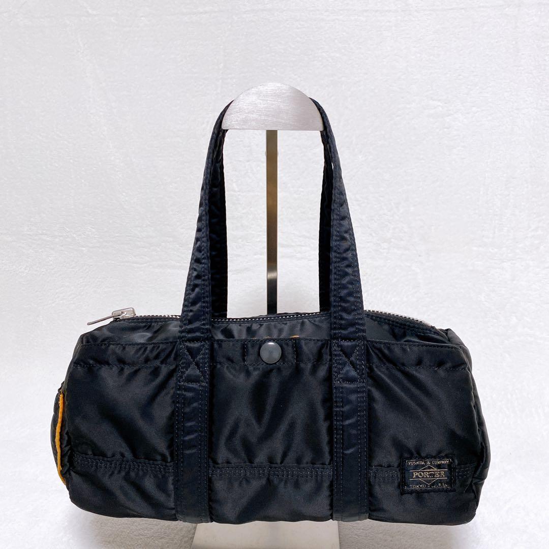PORTER ポーター　タンカー　ミニボストン　ドラムバッグ　ダッフルバッグ　黒