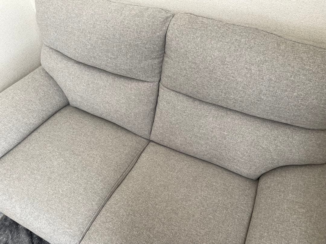 【のりぱぱ】ニトリ　2人掛けソファ